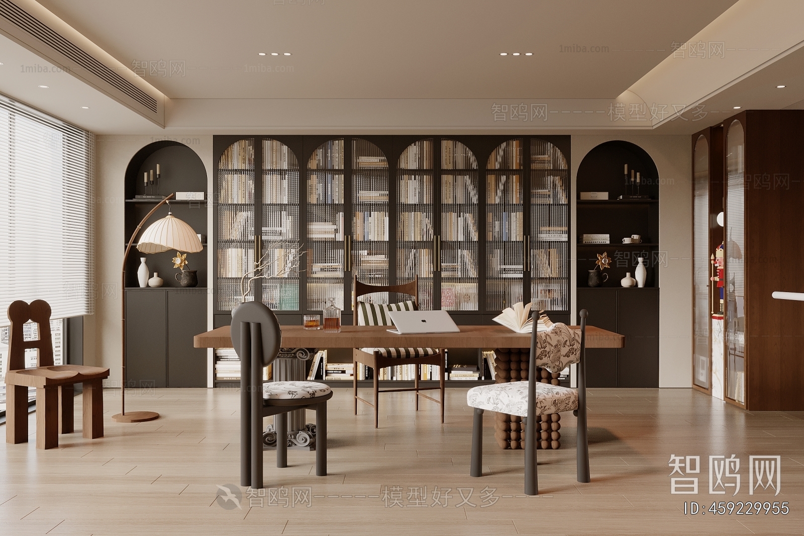 French Style Study Space