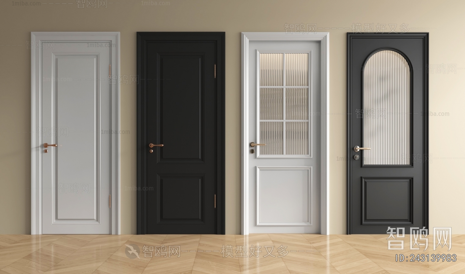 French Style Single Door