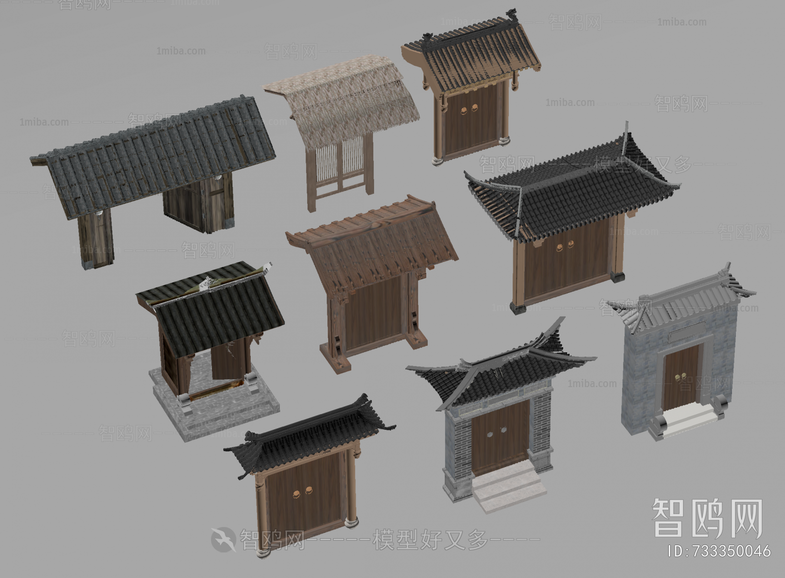 New Chinese Style Gate