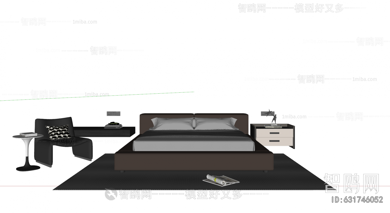 Modern Double Bed
