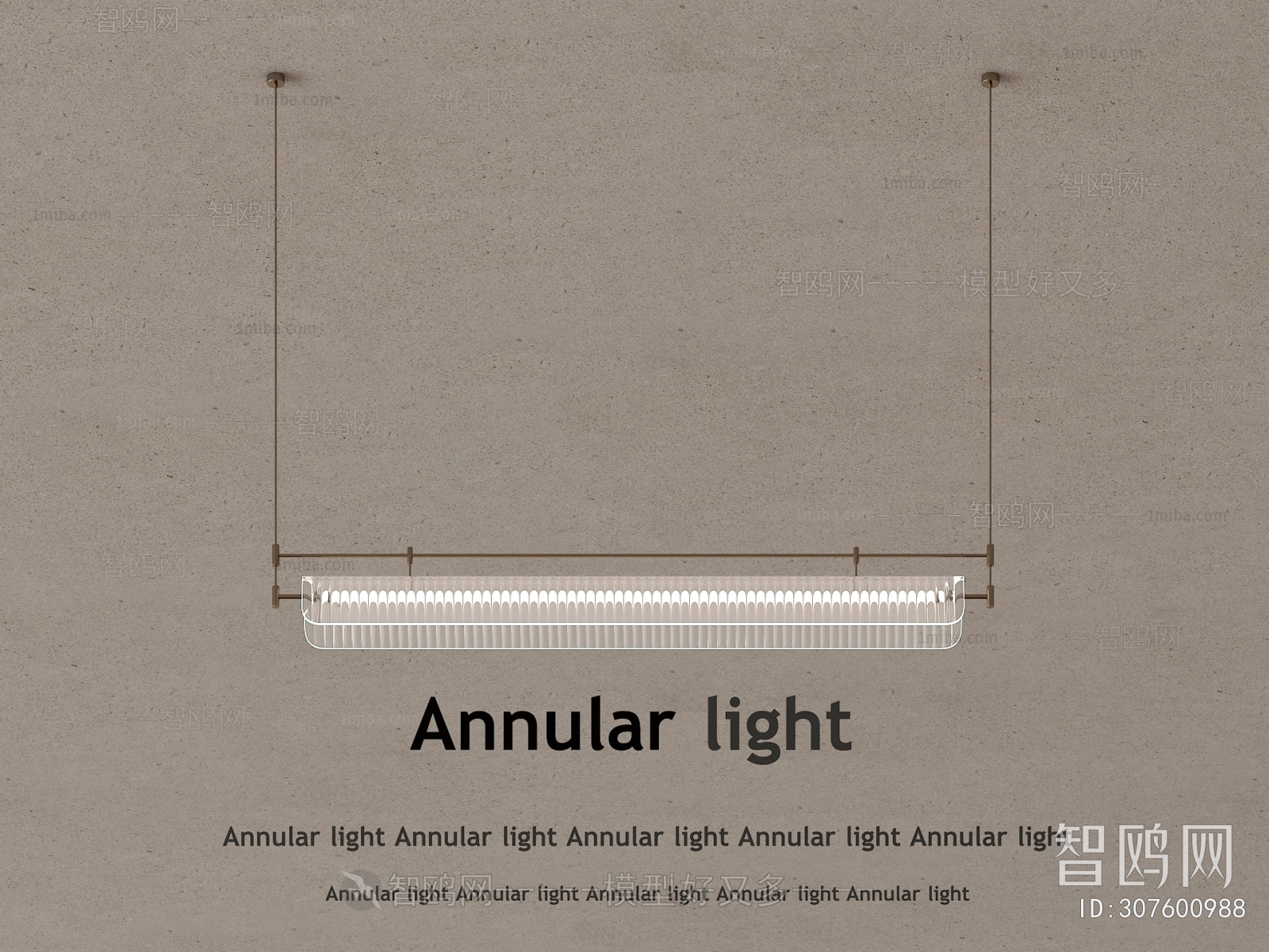 Modern Long Chandelier