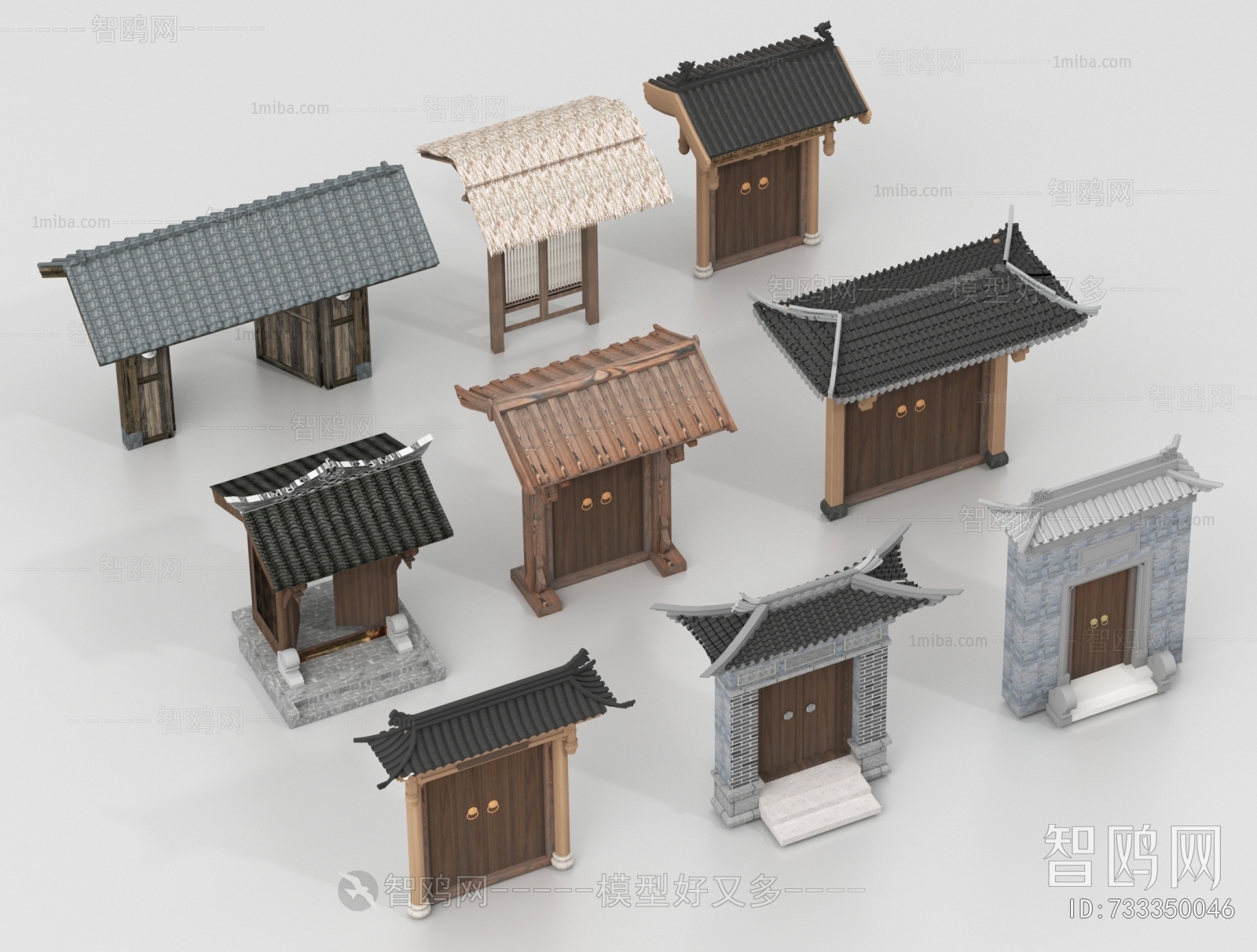 New Chinese Style Gate