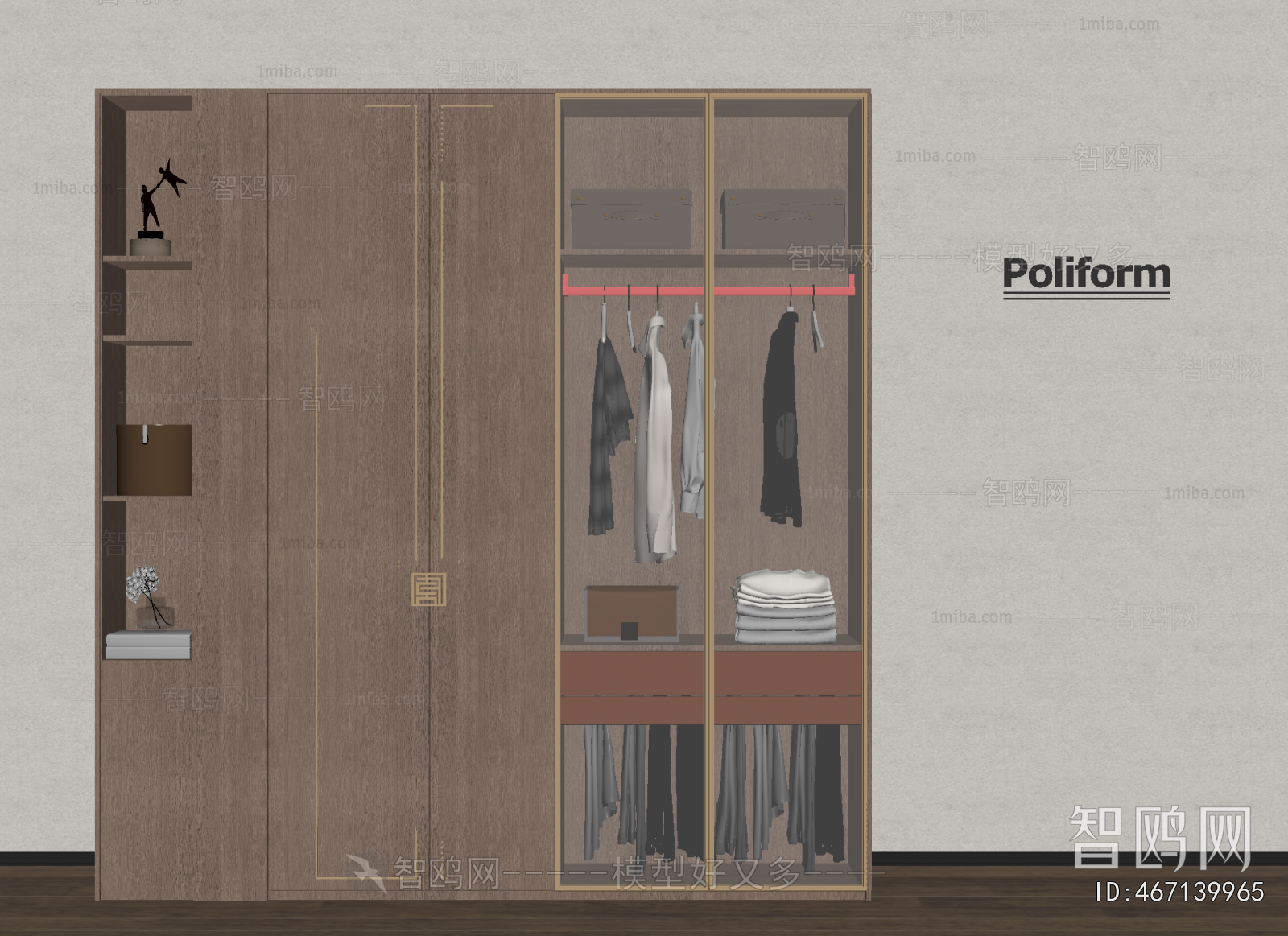 New Chinese Style The Wardrobe