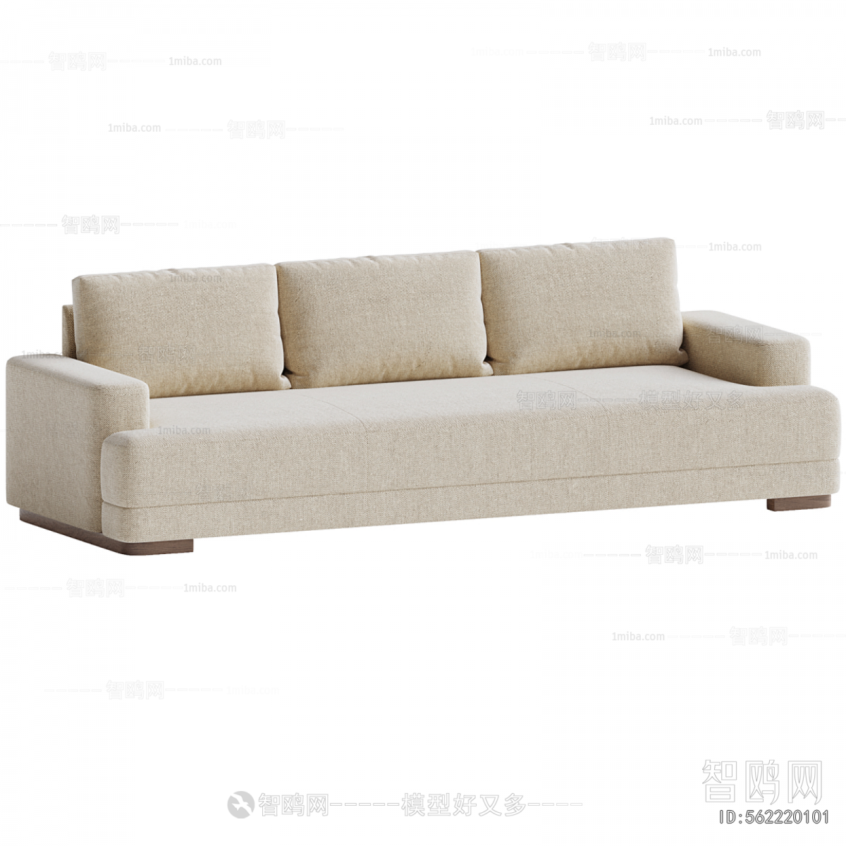 Modern Three-seat Sofa