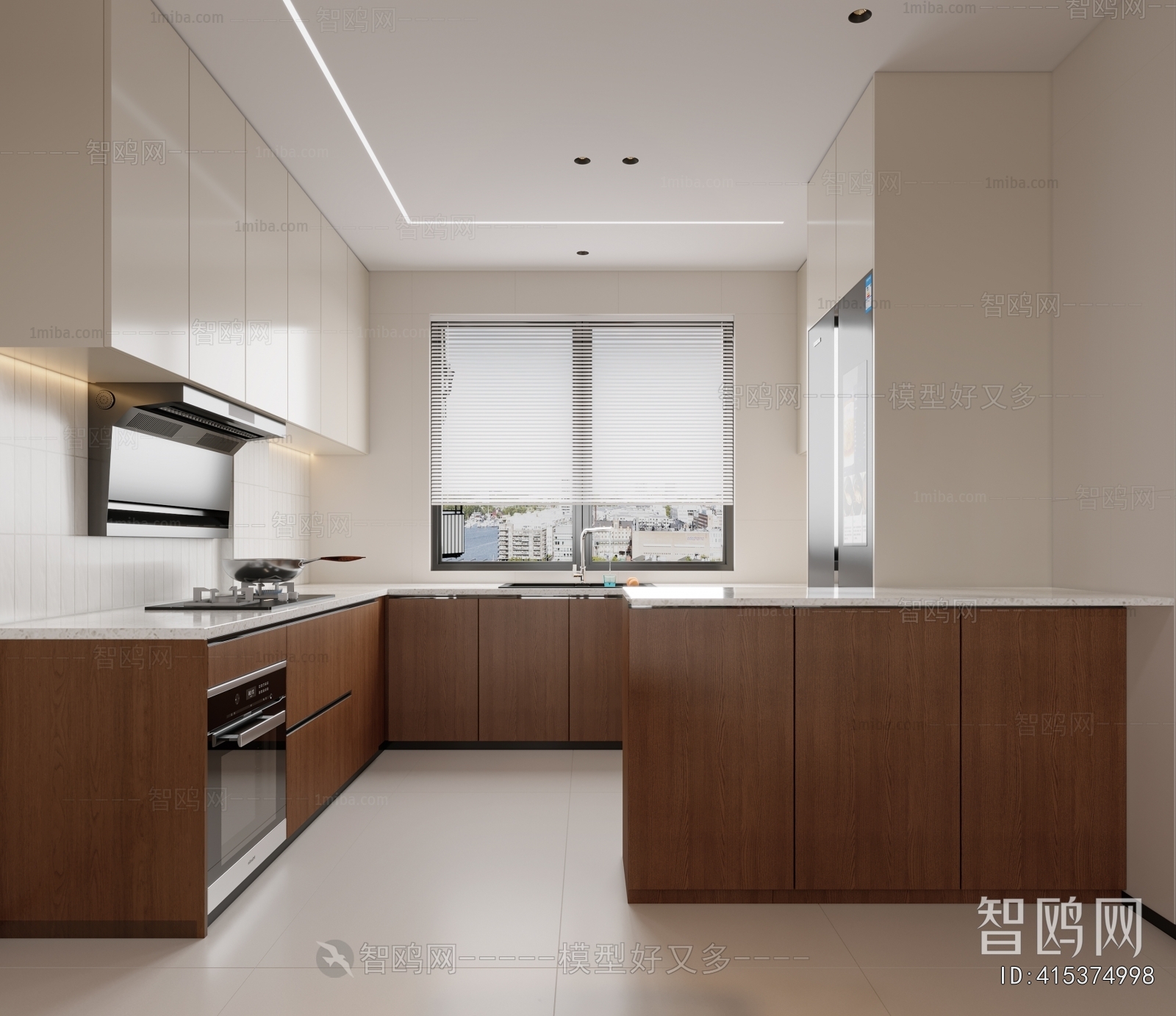 Modern Open Kitchen