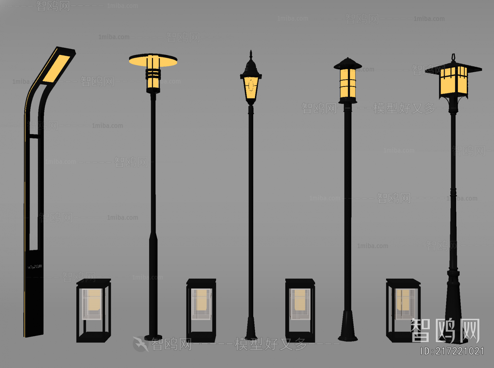 New Chinese Style Outdoor Light