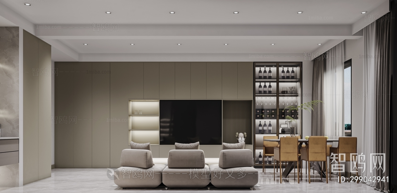 Modern A Living Room