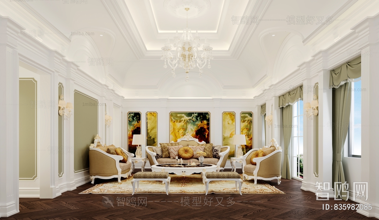 European Style A Living Room