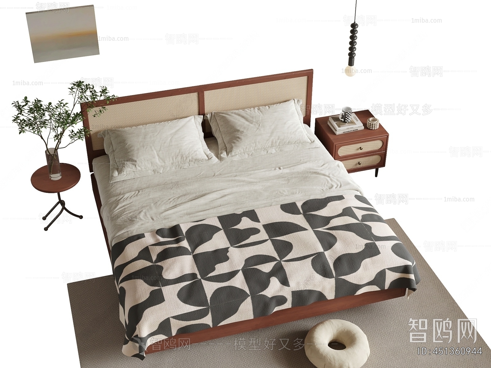 Modern Double Bed