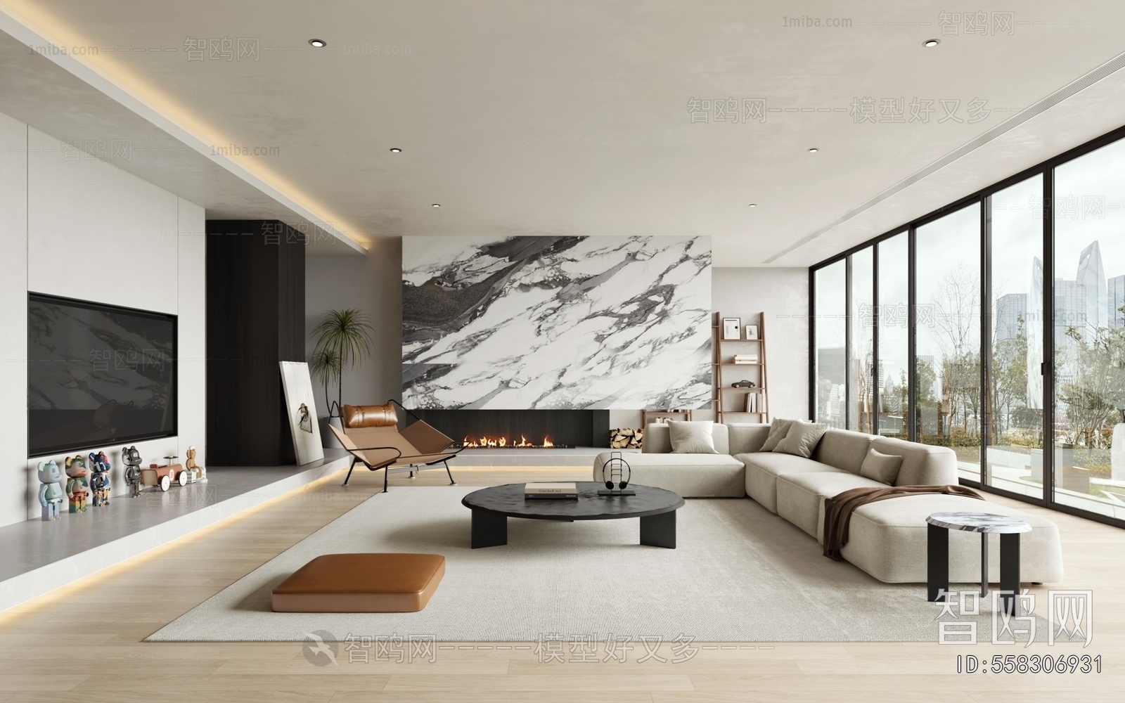 Modern A Living Room