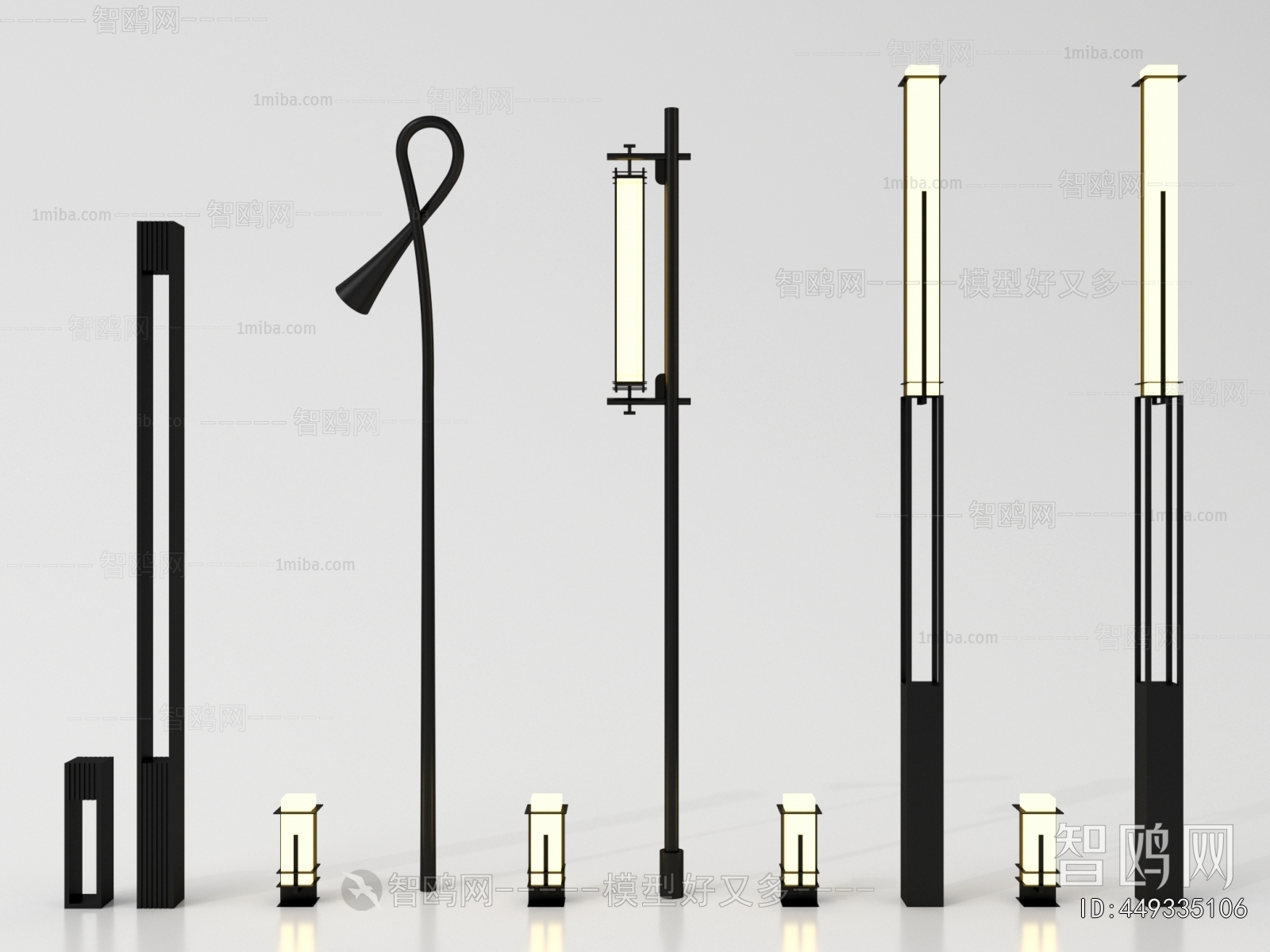 New Chinese Style Outdoor Light