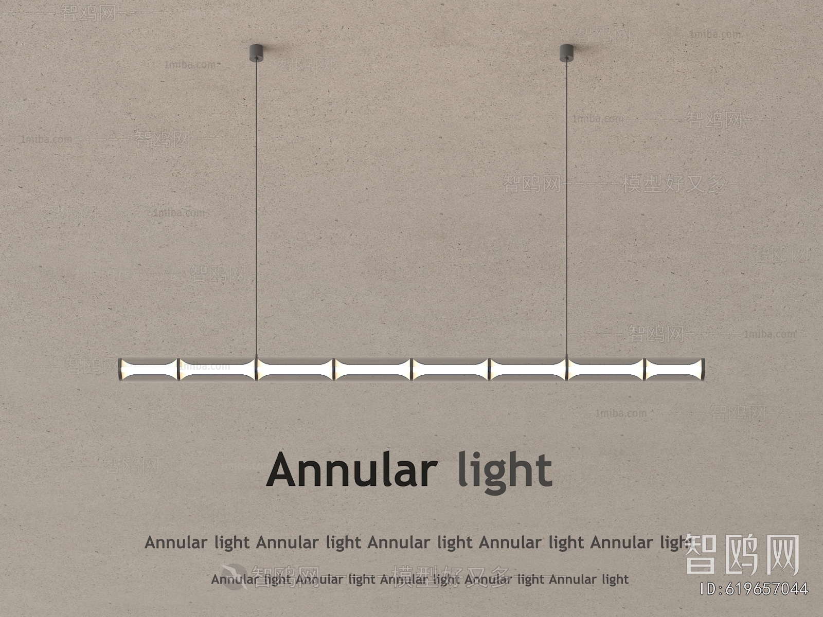 Modern Long Chandelier