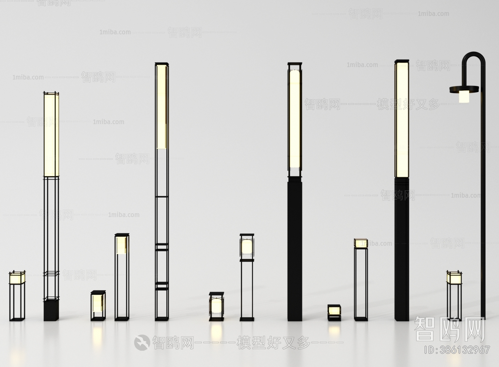 New Chinese Style Outdoor Light