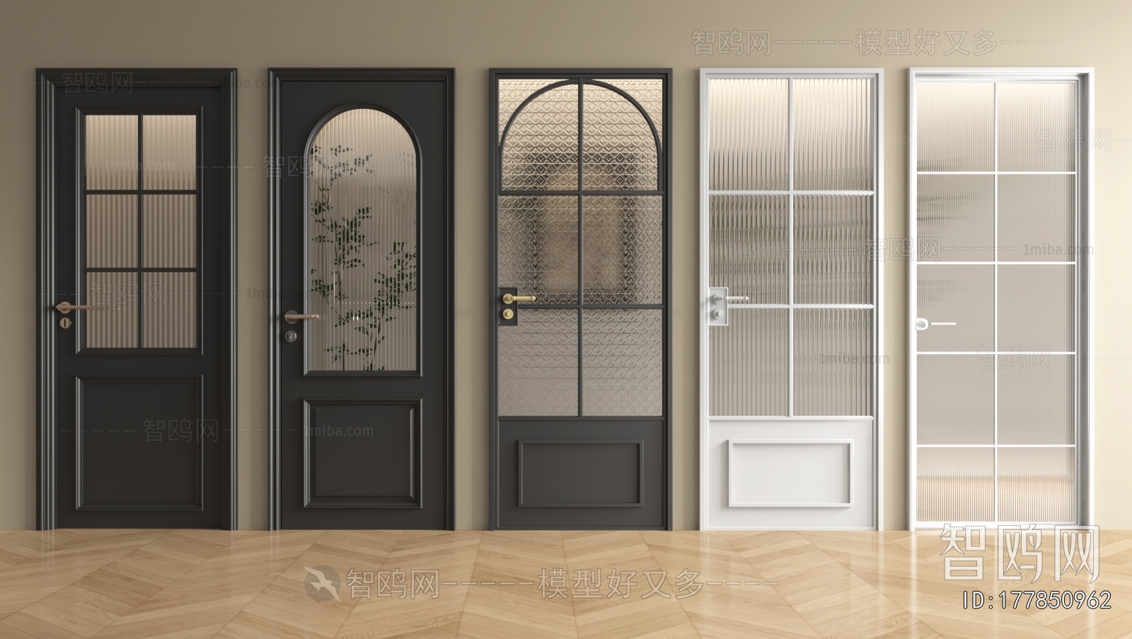 French Style Single Door