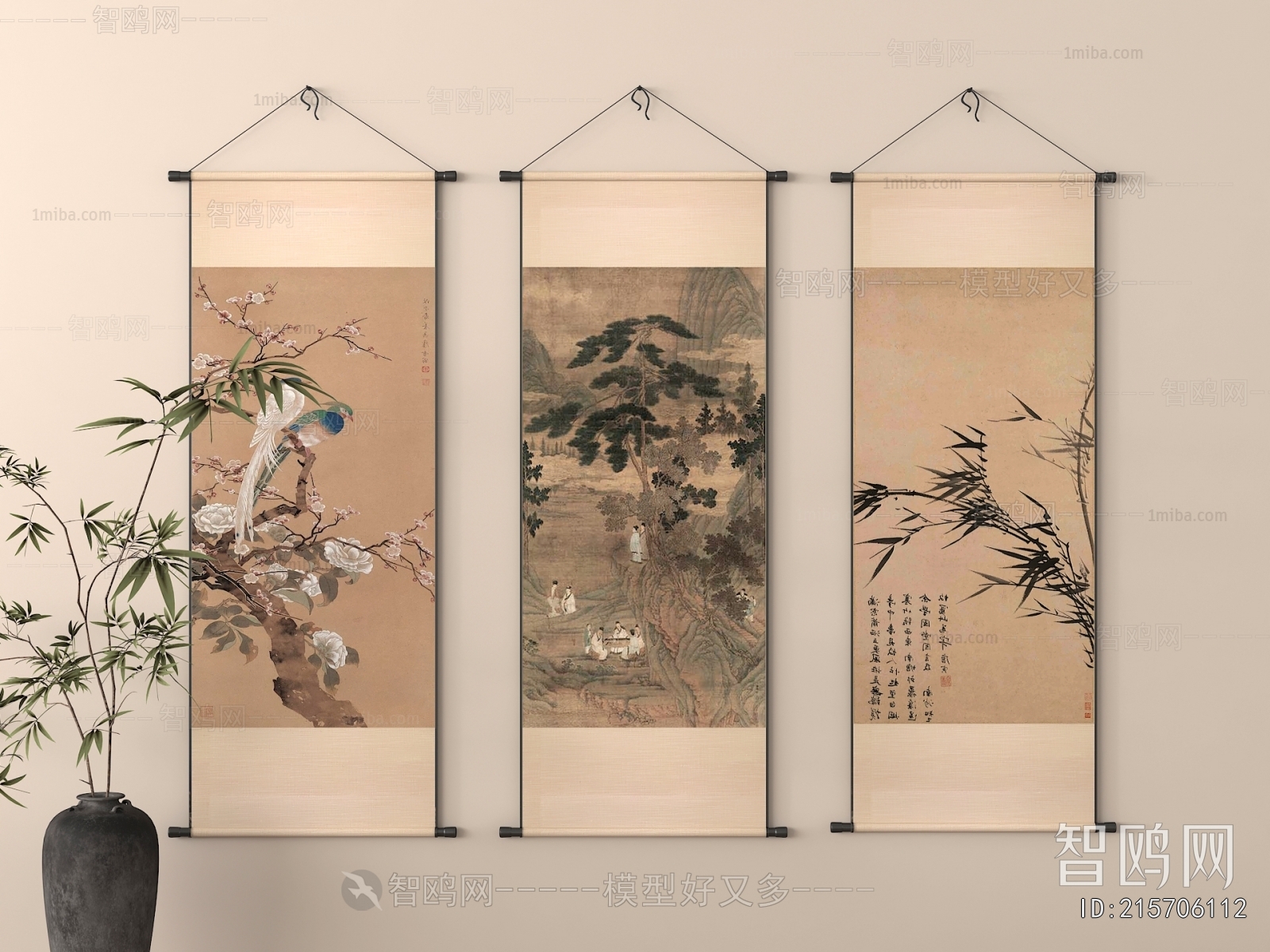 New Chinese Style Painting