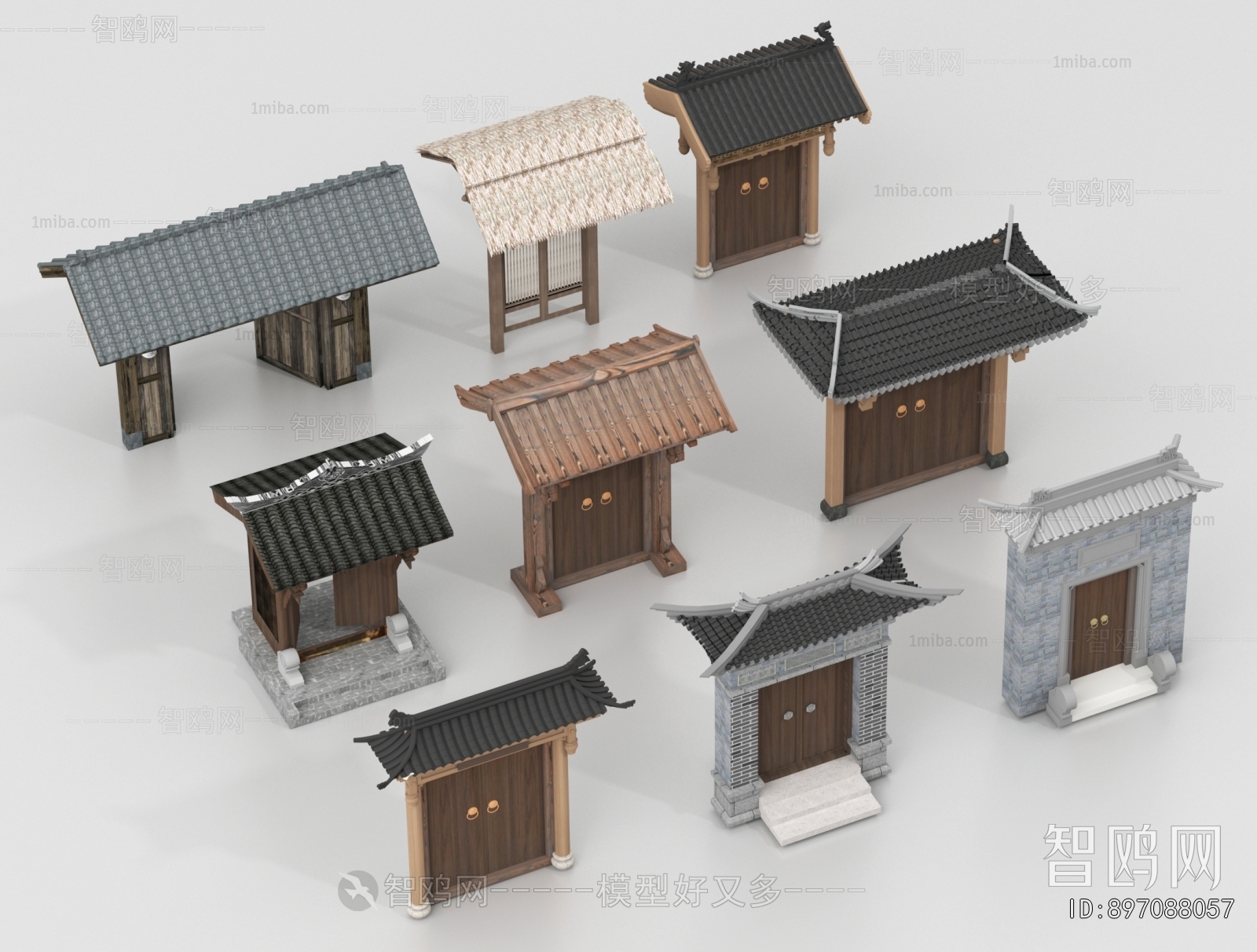 New Chinese Style Gate