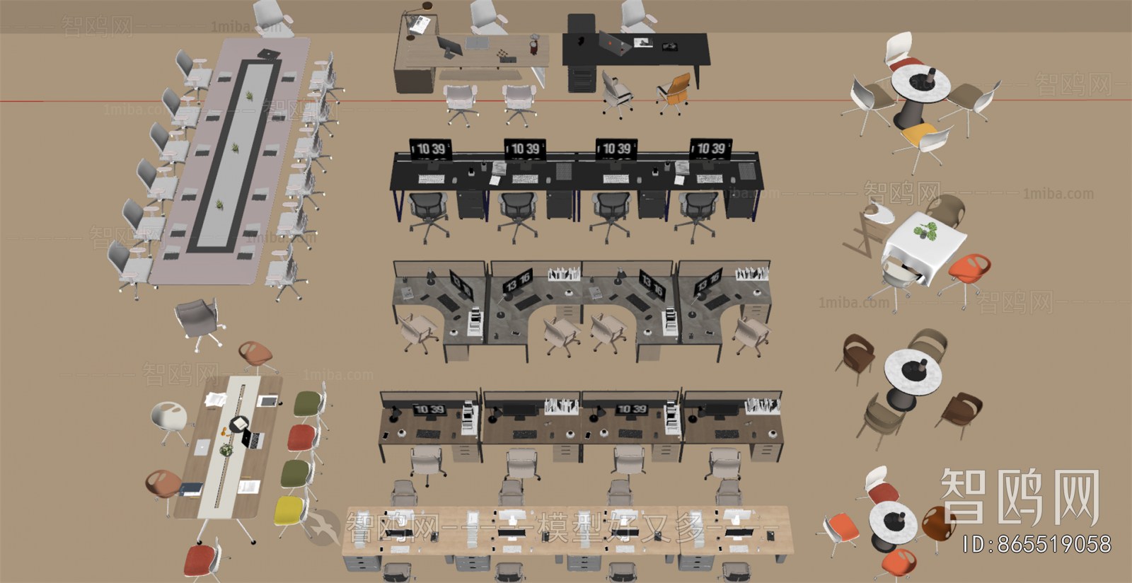 Modern Office Desk And Chair