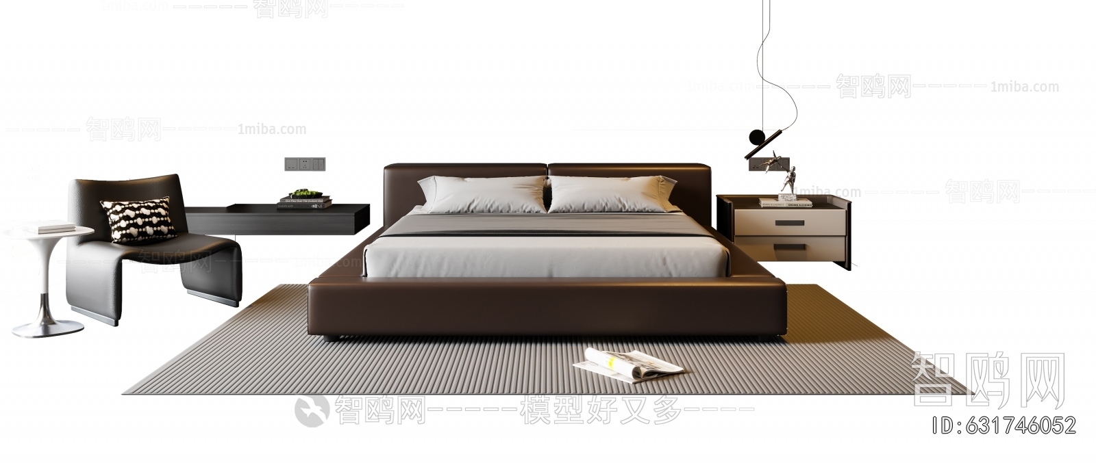 Modern Double Bed