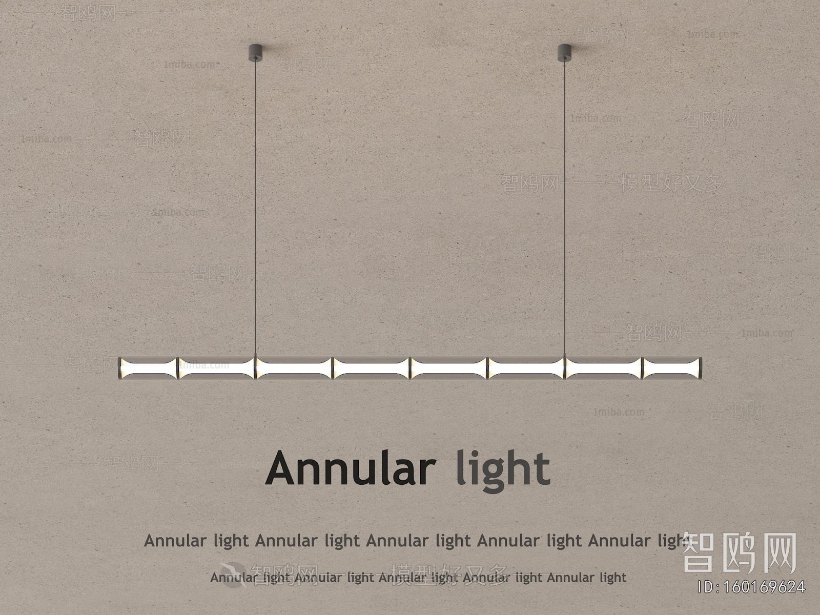 Modern Long Chandelier