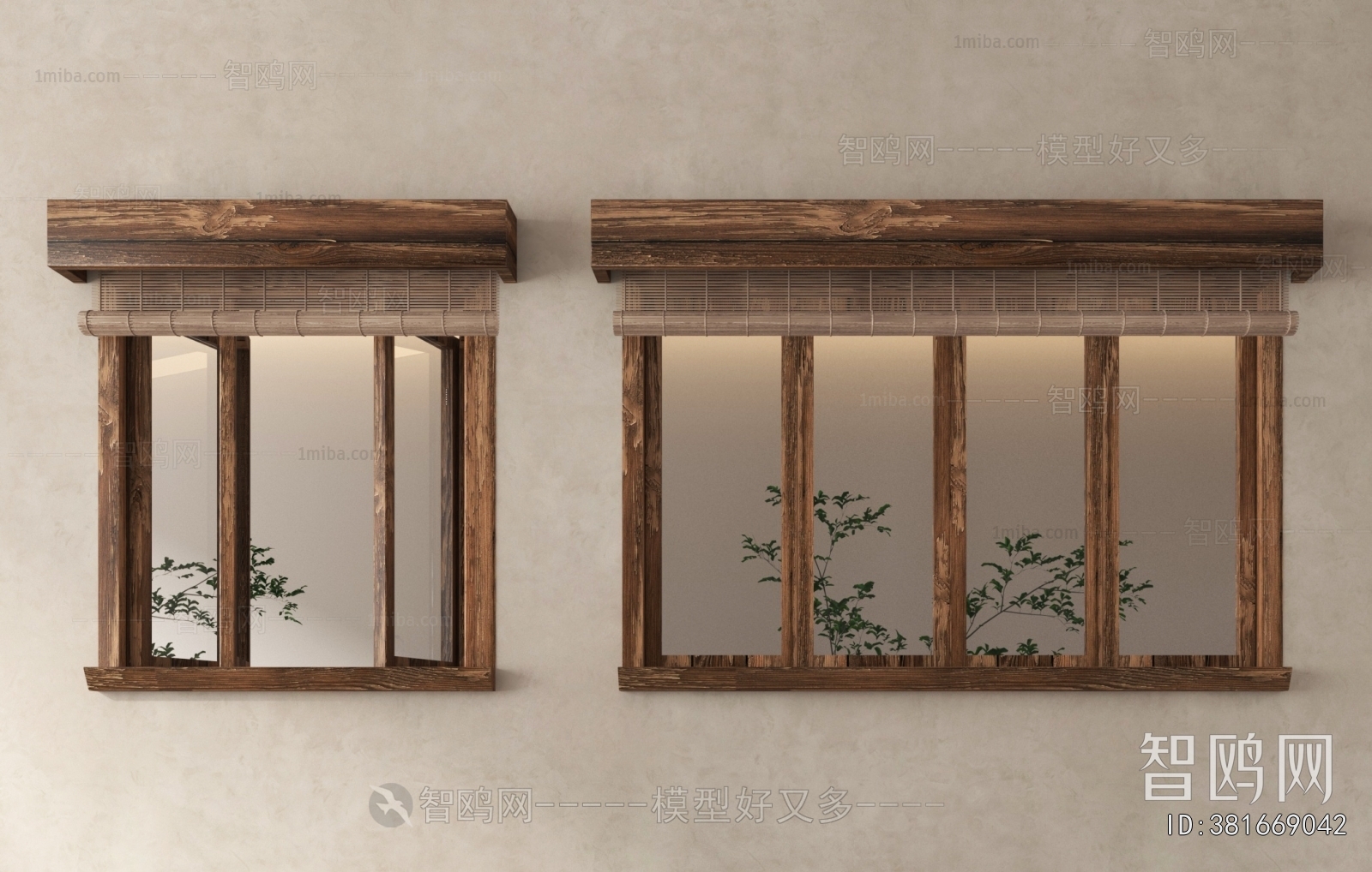 Wabi-sabi Style Window