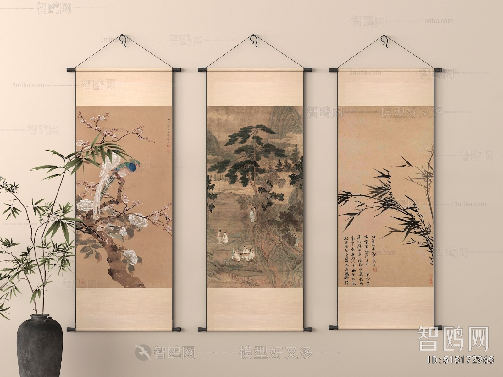 New Chinese Style Painting