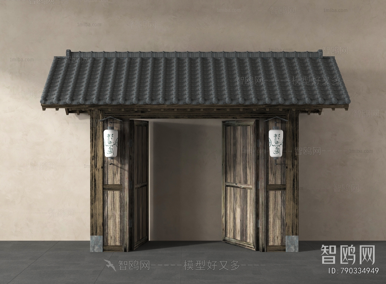 New Chinese Style Gate