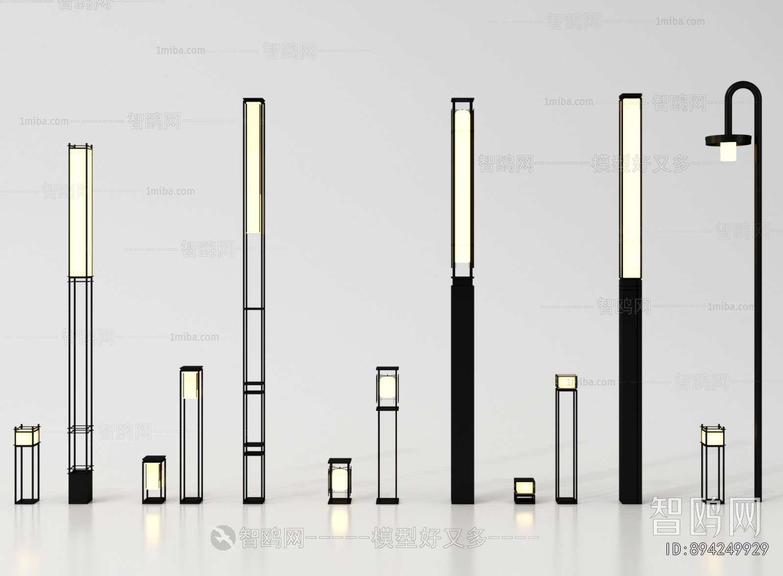 New Chinese Style Outdoor Light