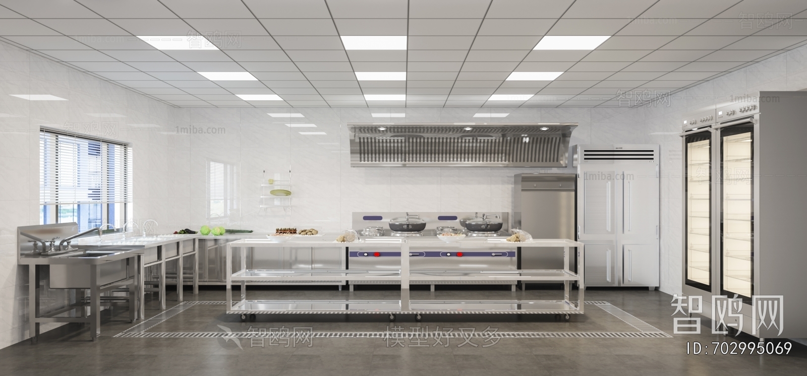 Modern Central Kitchen