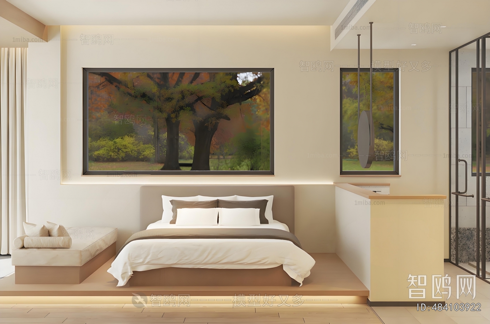 Modern Guest Room