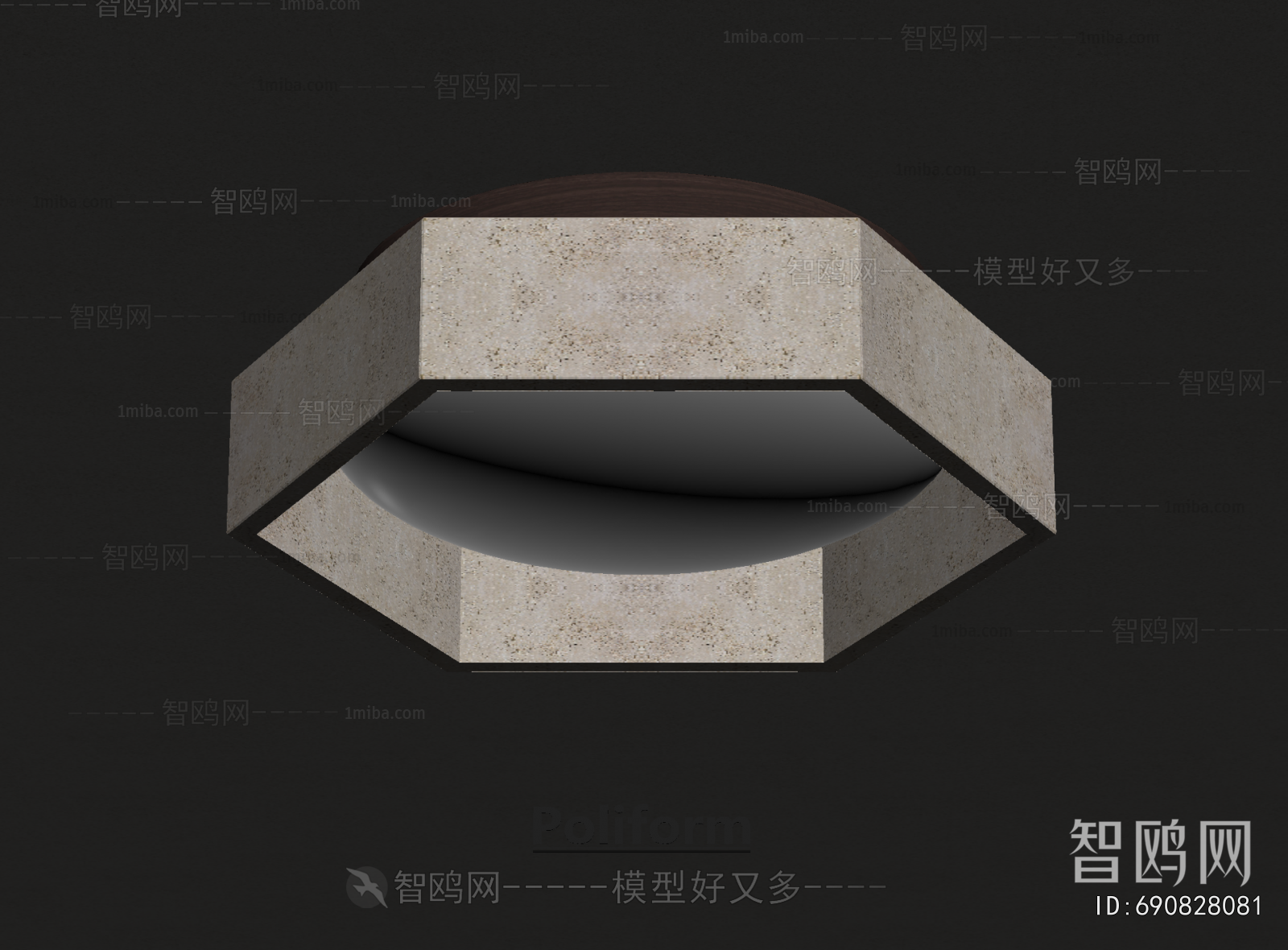 Wabi-sabi Style Ceiling Ceiling Lamp