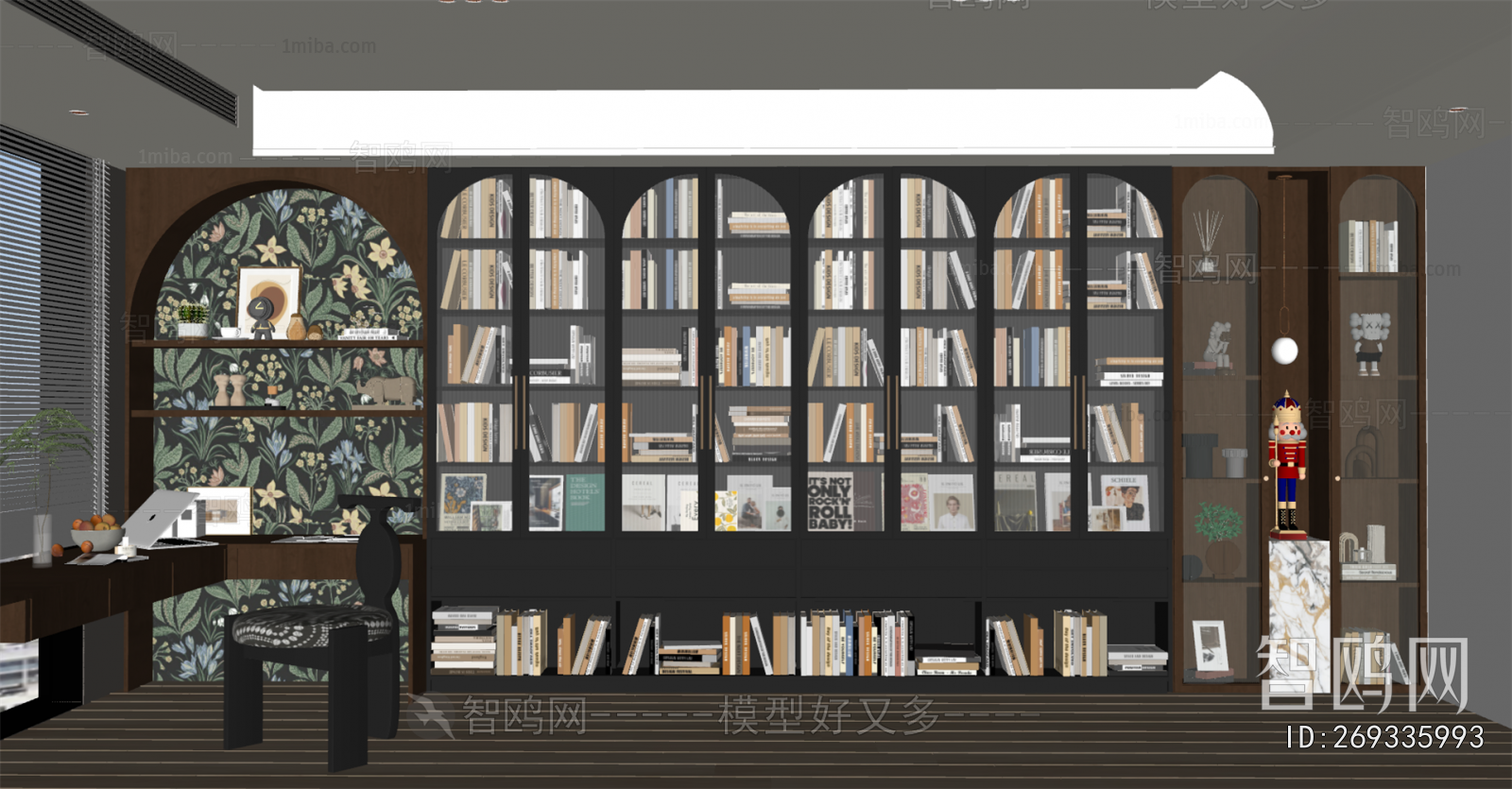 French Style Bookcase