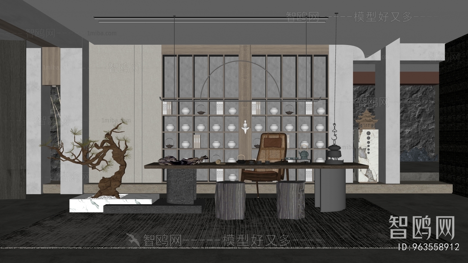 New Chinese Style Tea House