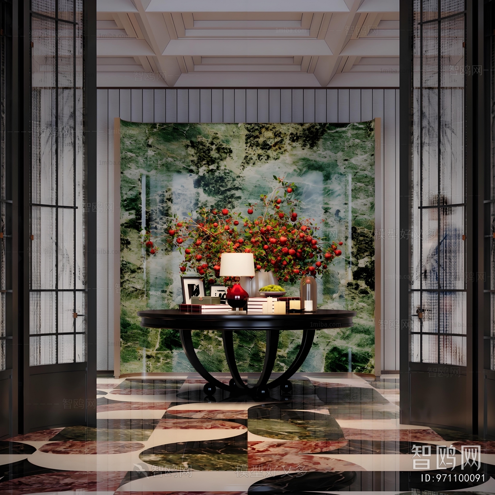 New Chinese Style Lobby Hall