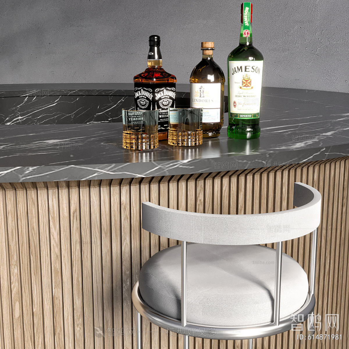 Modern Counter Bar
