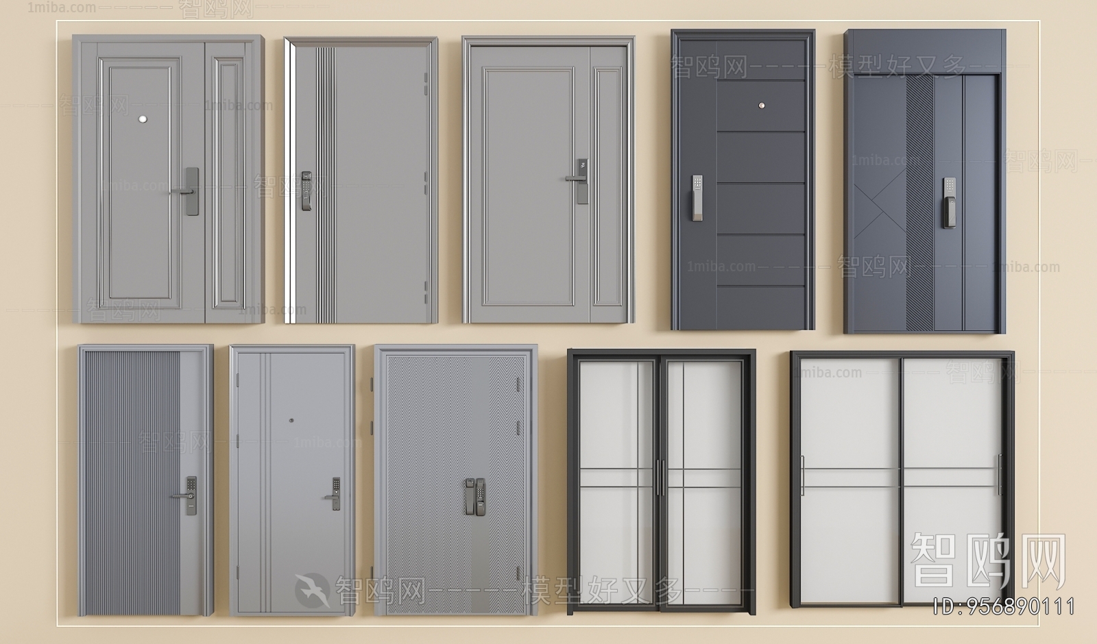 Modern Entrance Door