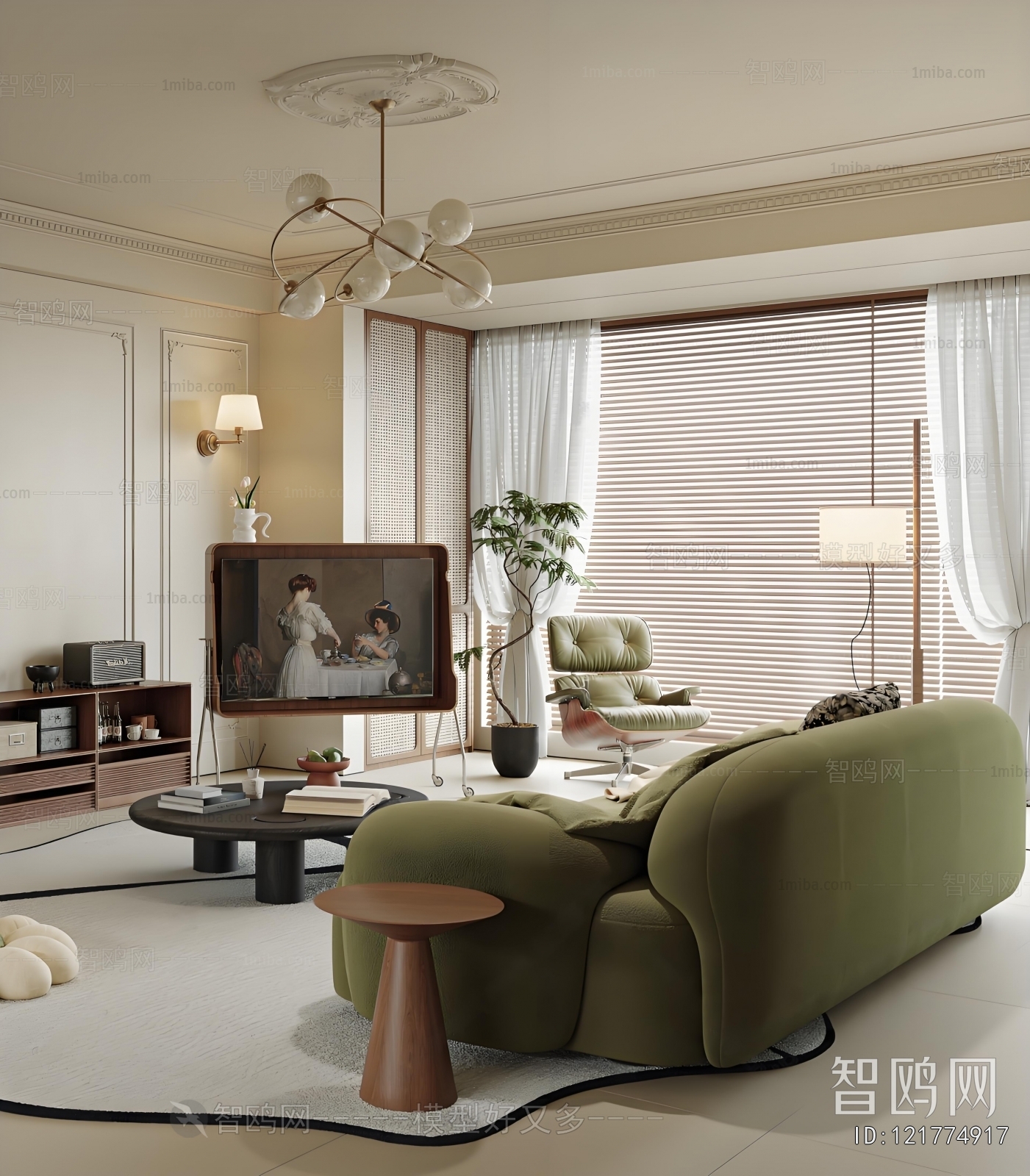 French Style A Living Room