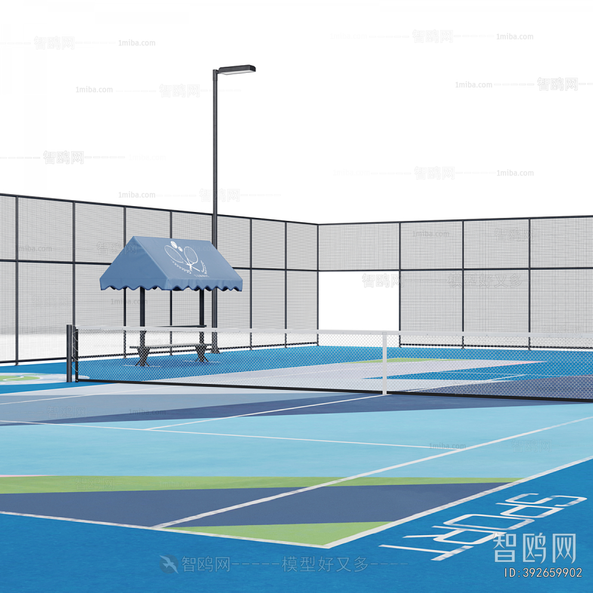 Modern Outdoor Sports Stadium