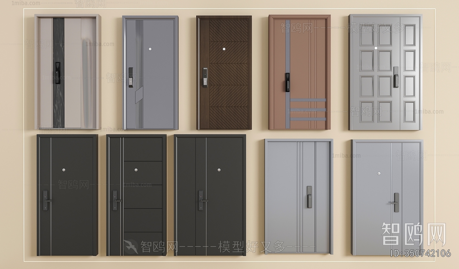 Modern Entrance Door