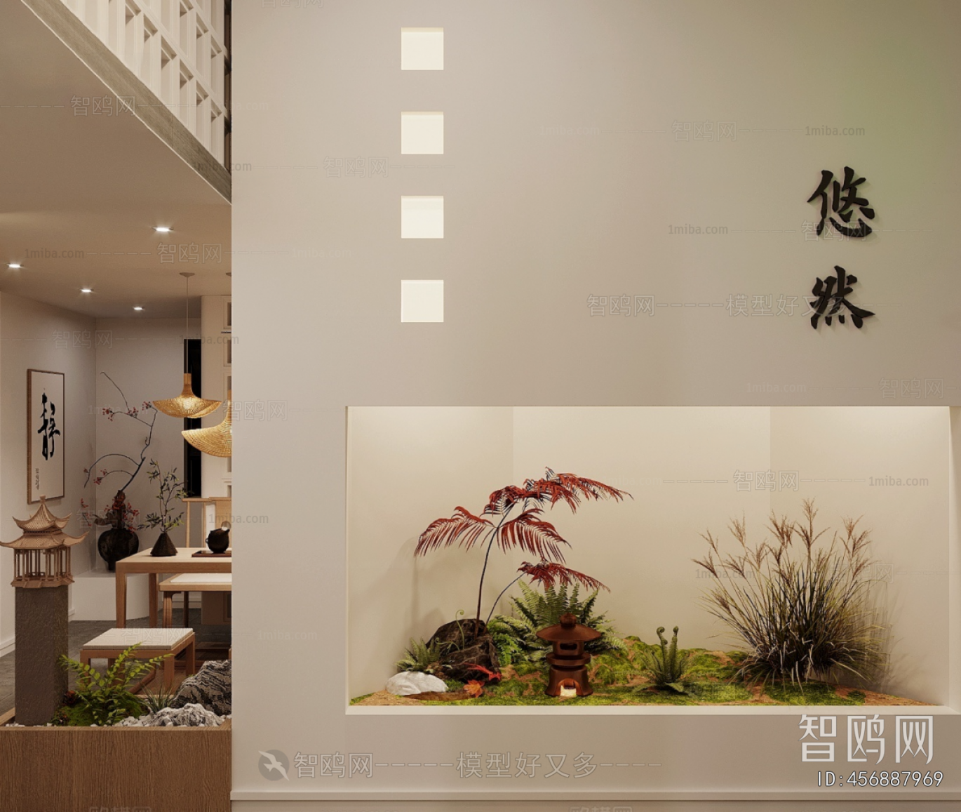 New Chinese Style Teahouse Tea House