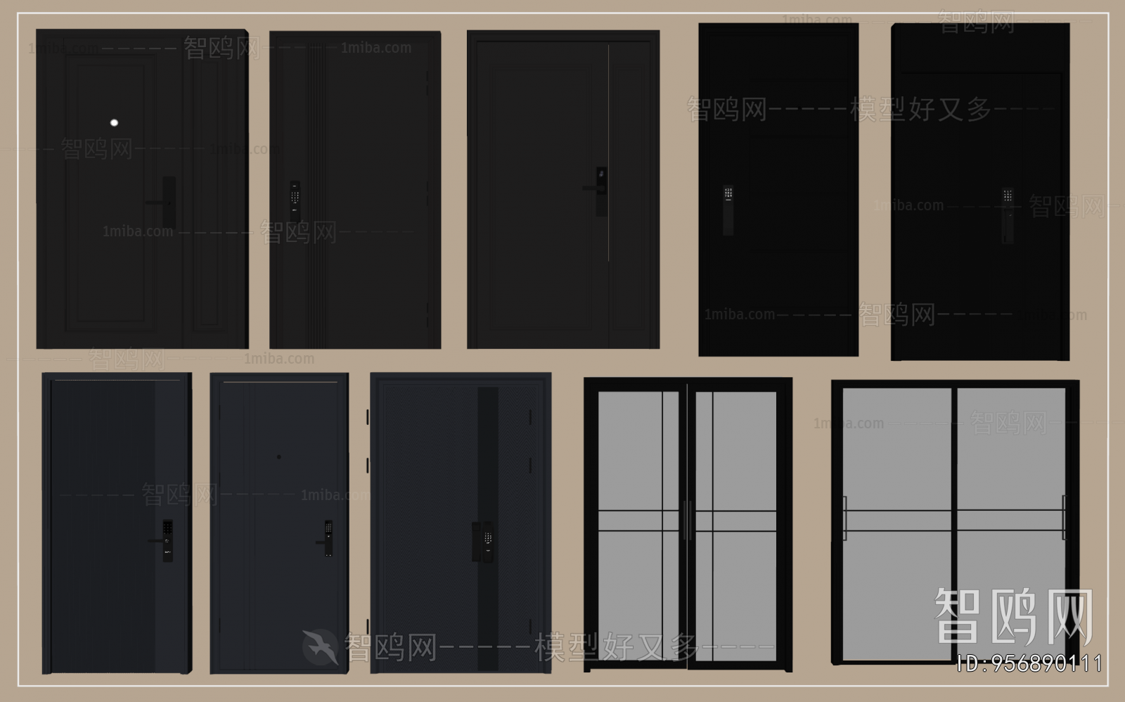 Modern Entrance Door