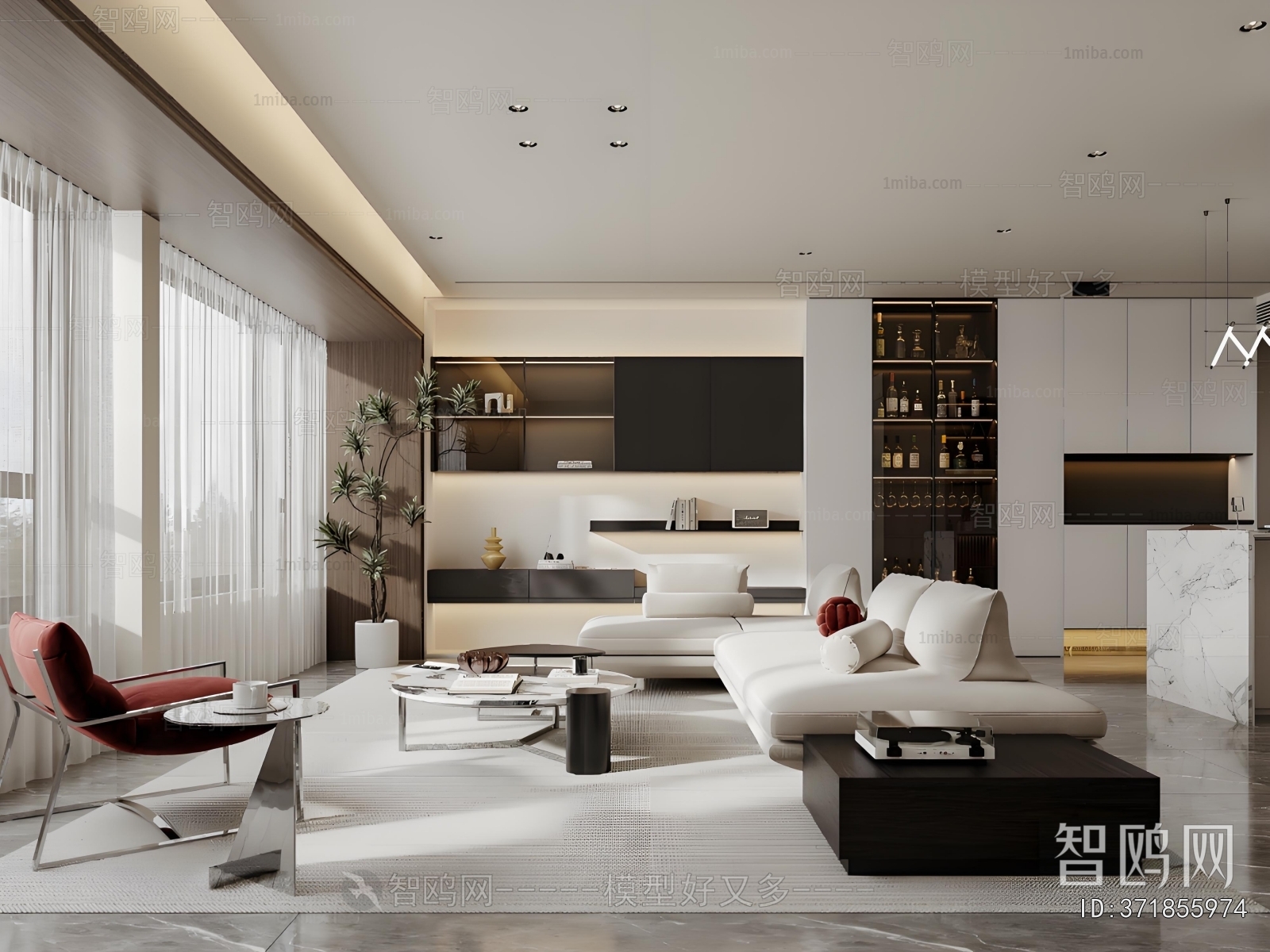 Modern A Living Room