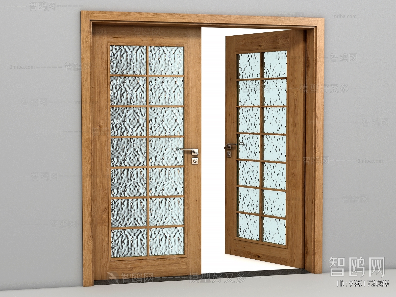 Modern Double Door