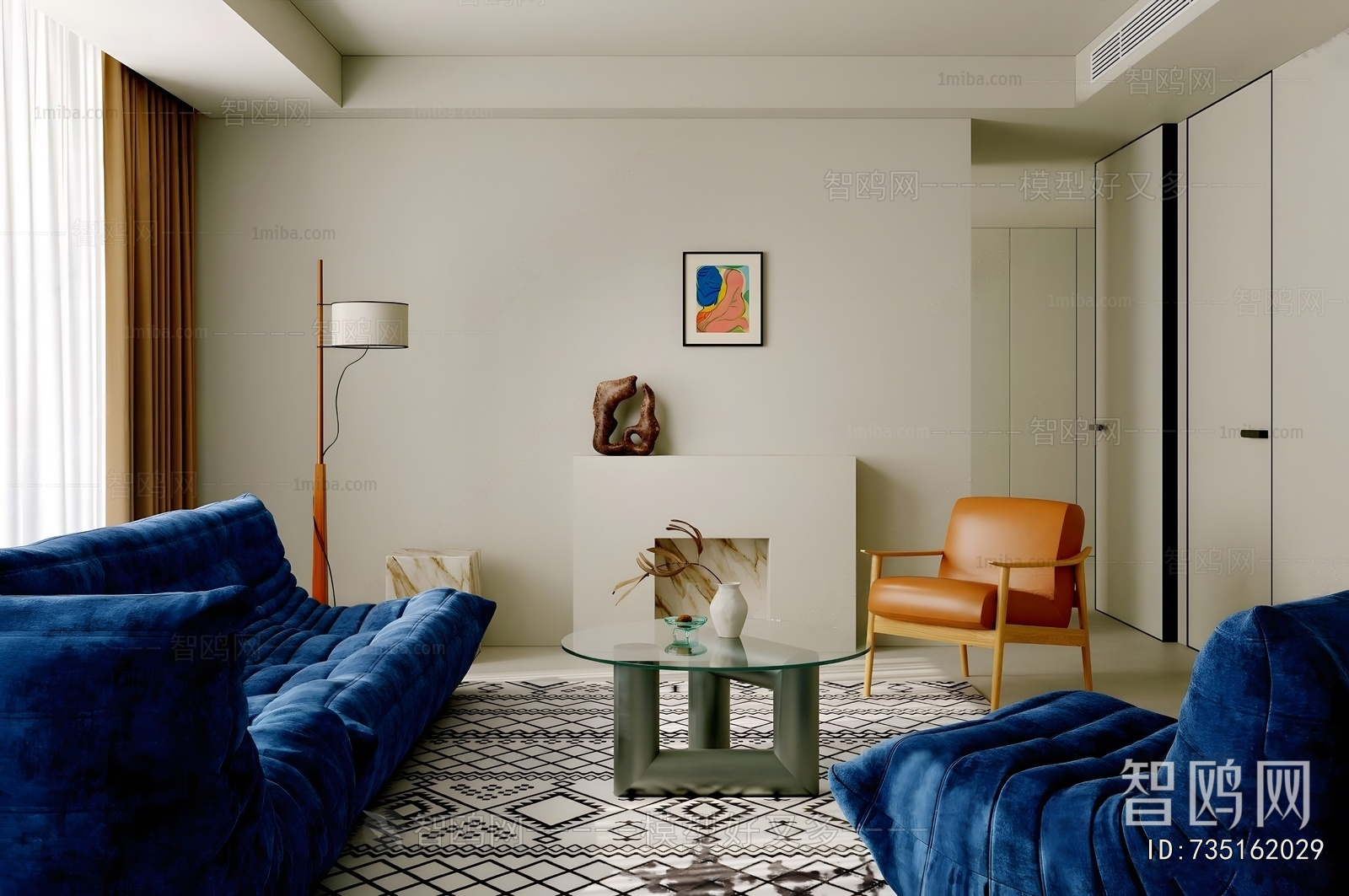 Modern A Living Room