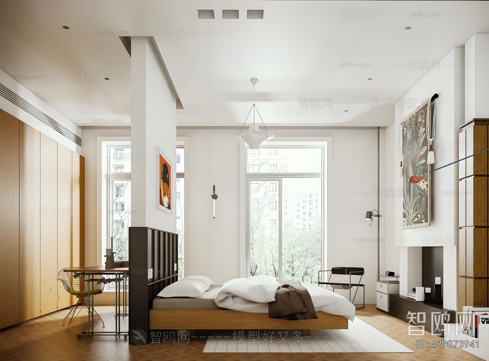 Nordic Style Bedroom