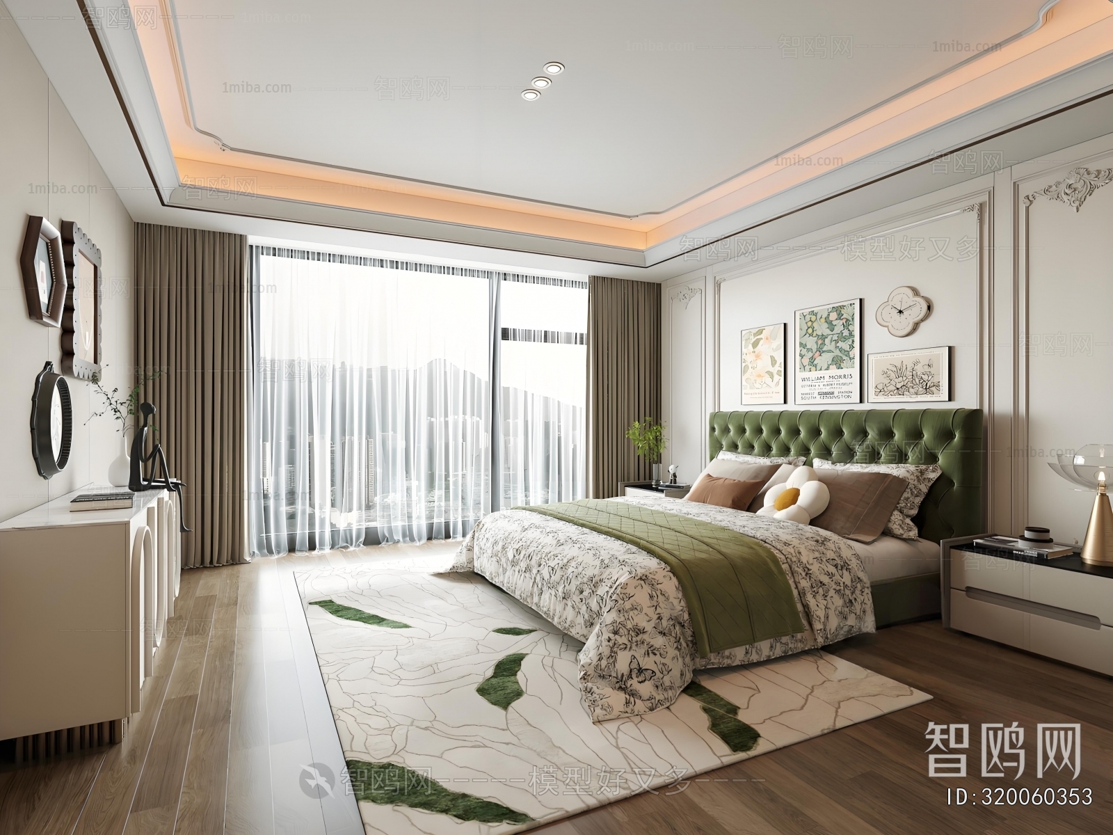 French Style Bedroom