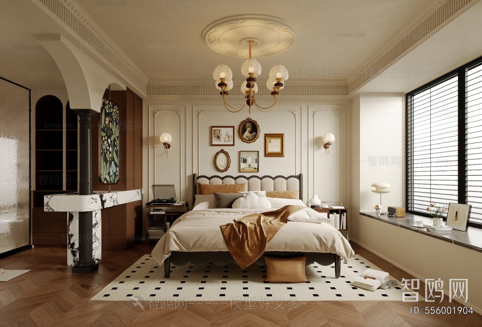 French Style Bedroom