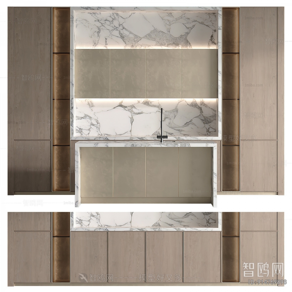 Modern Kitchen Cabinet