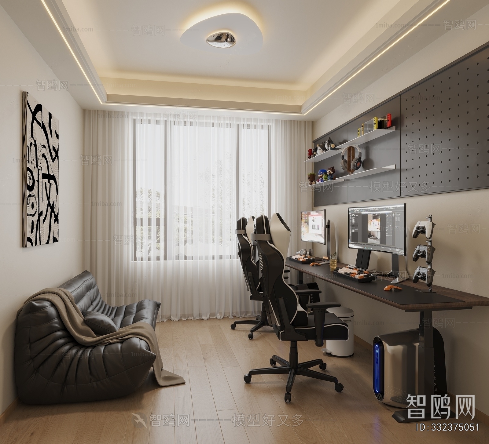 Modern E-sports Room