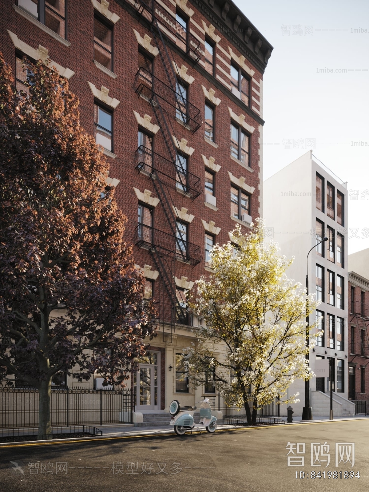 American Style Residential Building