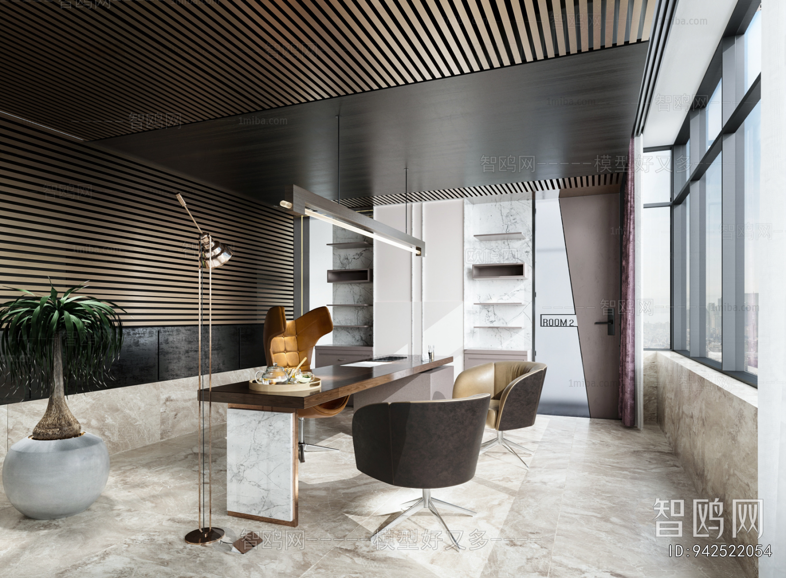 Modern Manager's Office